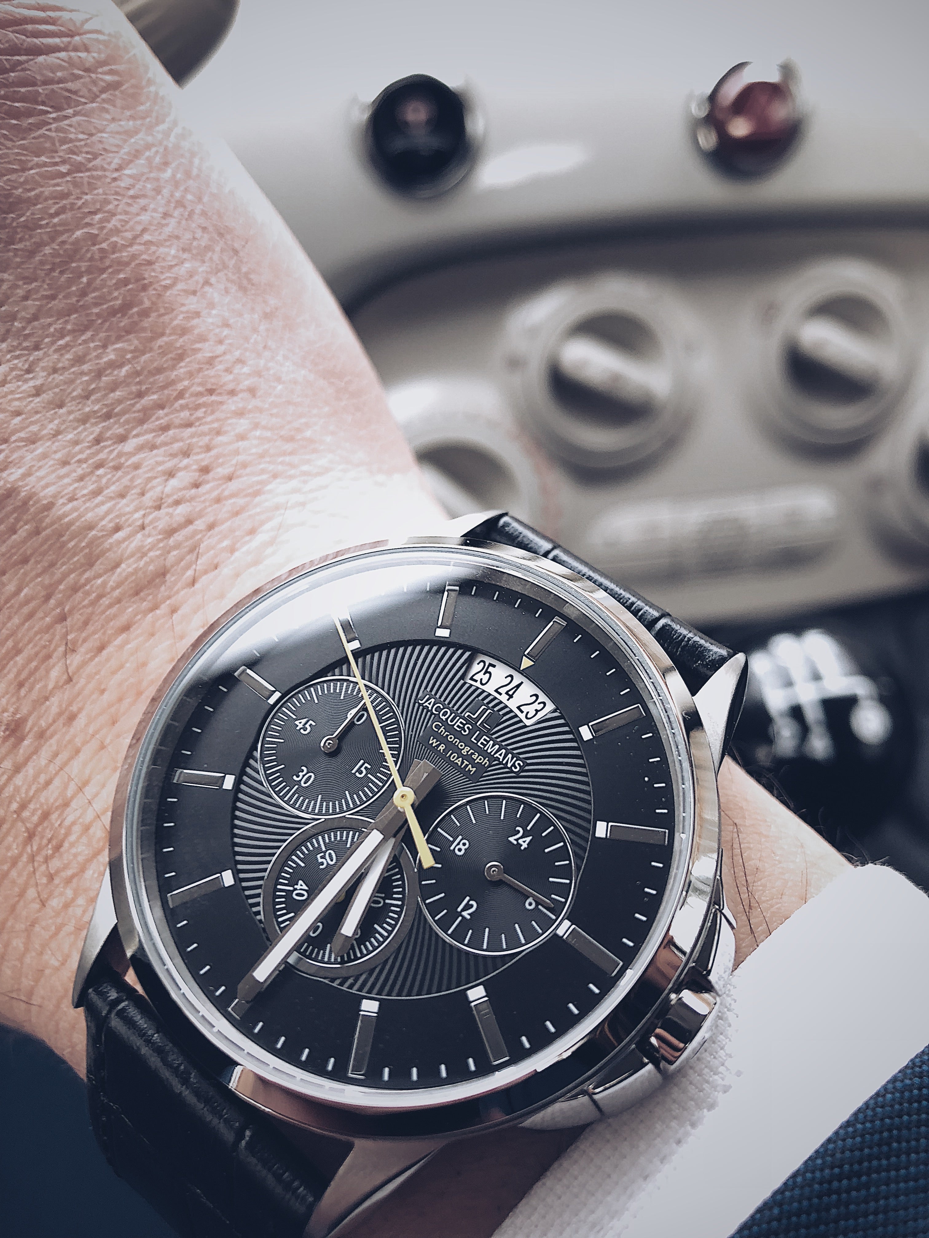 שעון יד לגבר JACQUES LEMANS 1-1542A