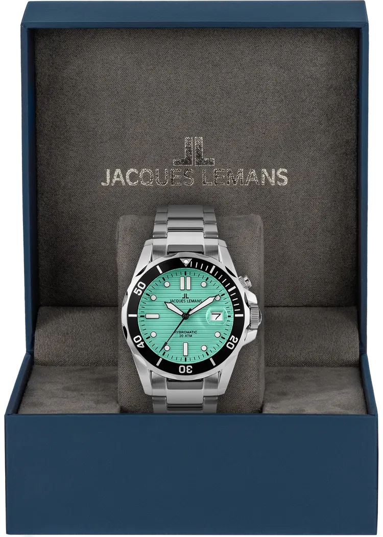 שעון יד לגבר 1-2170I Hybromatic JACQUES LEMANS