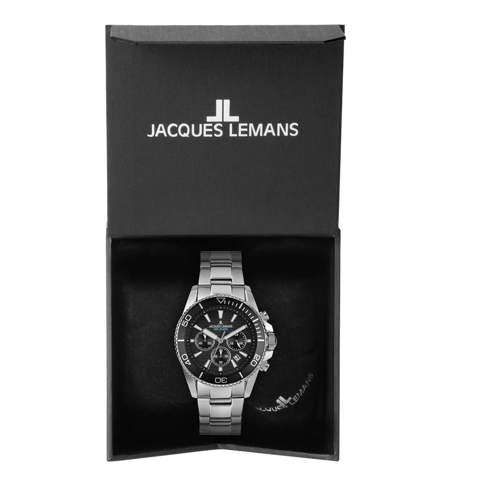 שעון יד לגבר 1-2206G Liverpool Diver JACQUES LEMANS