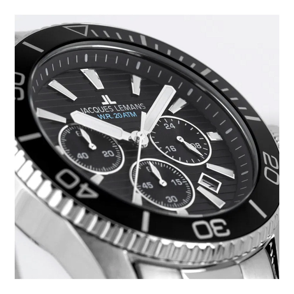 שעון יד לגבר 1-2206G Liverpool Diver JACQUES LEMANS