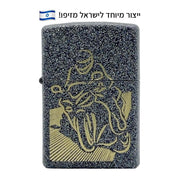 מצית זיפו אופנוען בתנועה – ייצור מיוחד לישראל