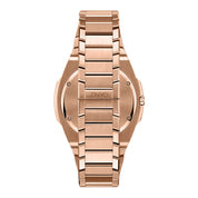שעון יד לגבר ZINVO מסדרת RIVAL דגם ROSE GOLD