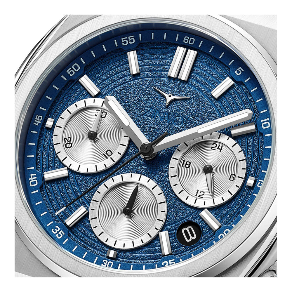 שעון יד לגבר ZINVO מסדרת CHRONO דגם MARINE