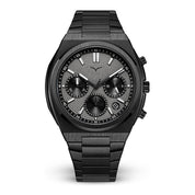 שעון יד לגבר ZINVO מסדרת CHRONO דגם BLACK