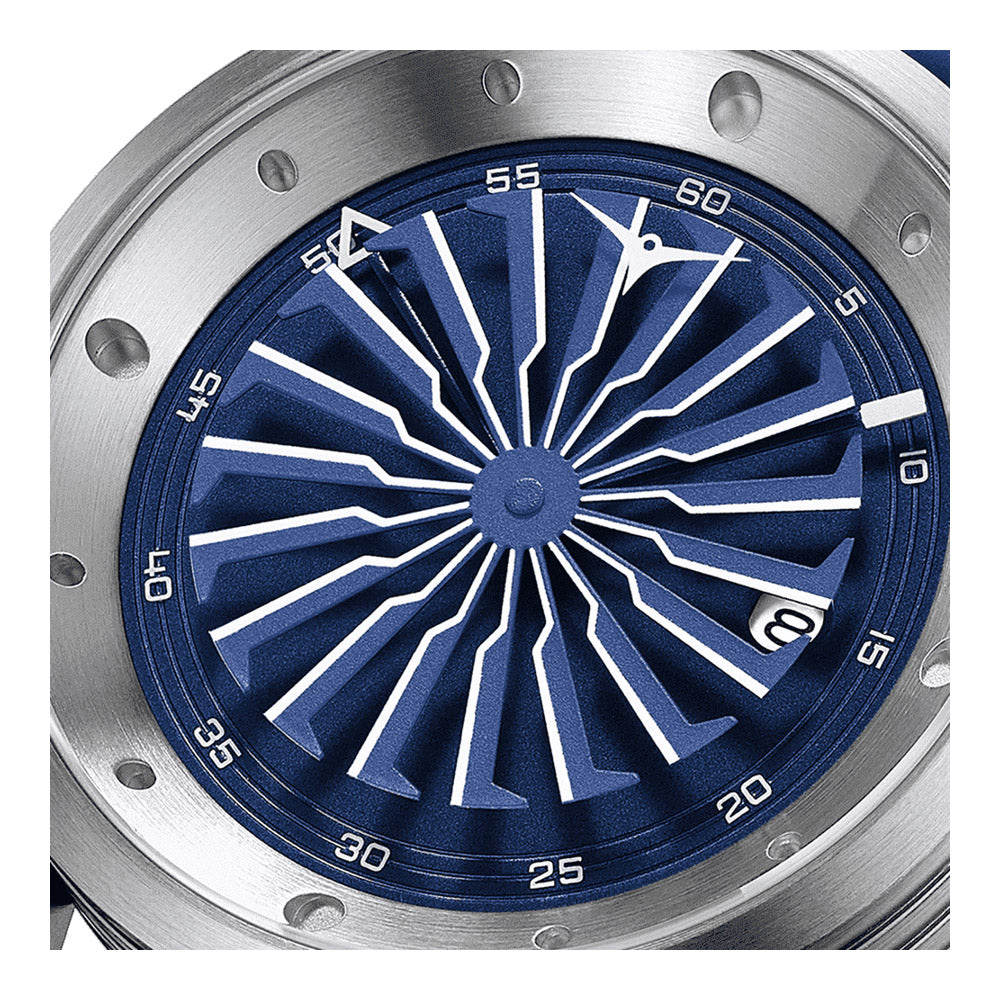 שעון יד לגבר ZINVO מסדרת BLADE דגם COBALT