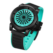 שעון יד לגבר ZINVO מסדרת BLADE דגם CYAN