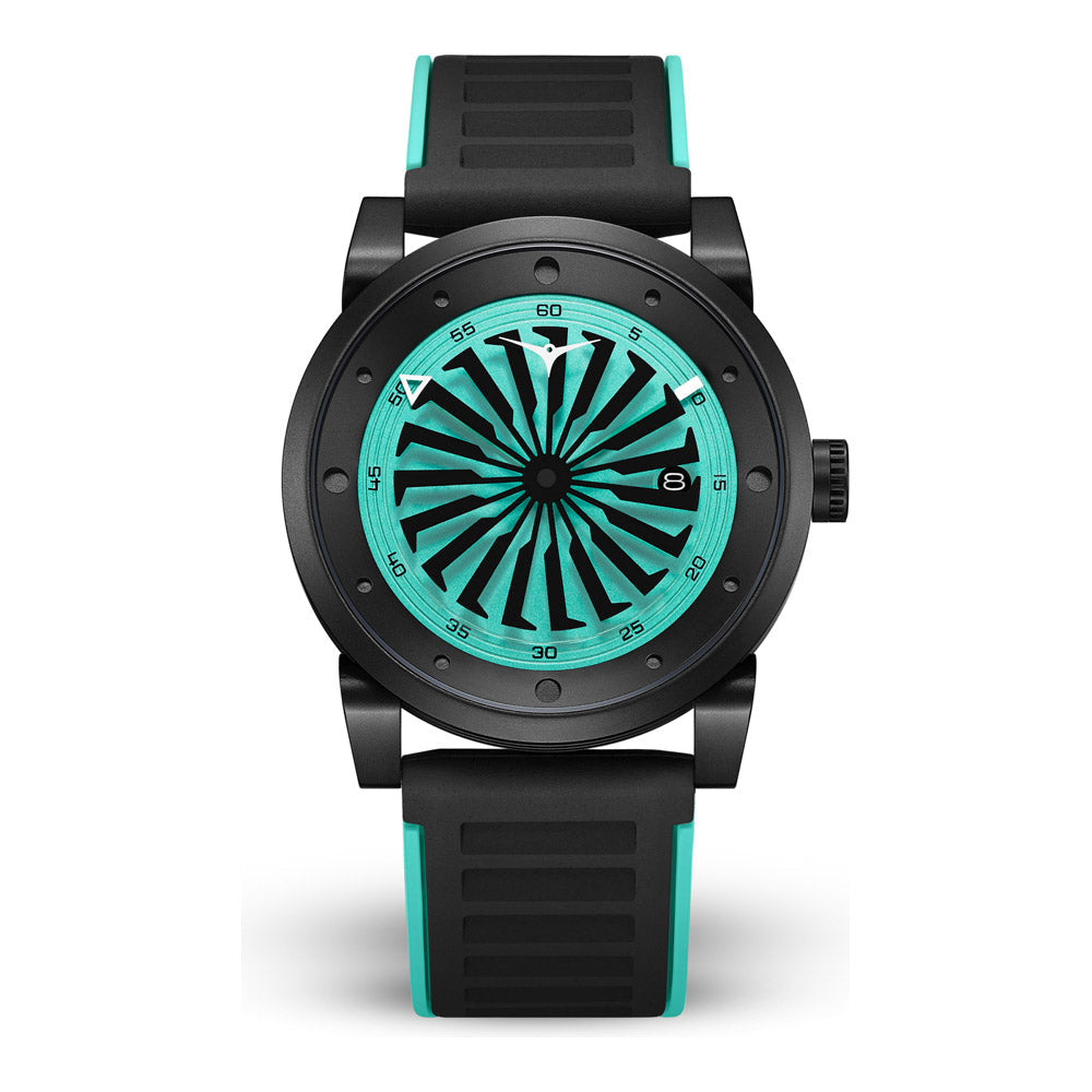שעון יד לגבר ZINVO מסדרת BLADE דגם CYAN