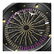 שעון יד לגבר ZINVO מסדרת BLADE דגם Cobra Black