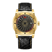 שעון יד לגבר ZINVO מסדרת BLADE דגם Cobra Gold