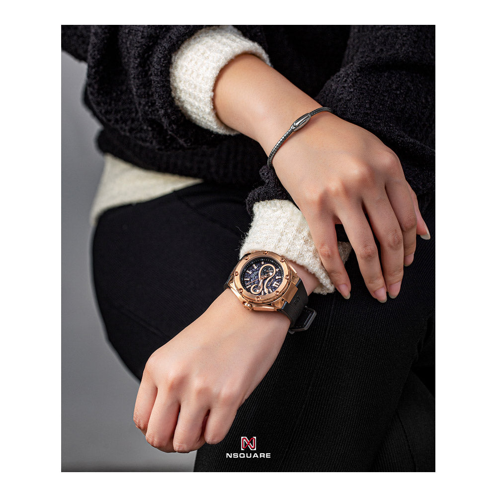 שעון יד יוניסקס NSQUARE דגם Snake N48.11