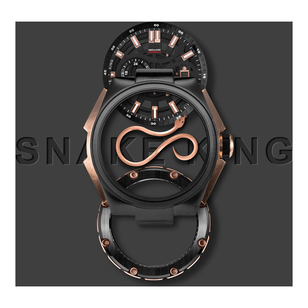 שעון יד לגבר NSQUARE דגם Snake N10.8