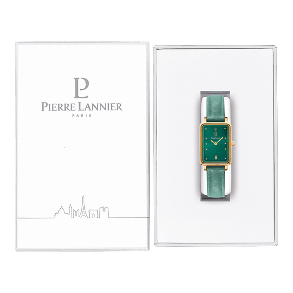 שעון יד עור לאישה PIERRE LANNIER 050K577