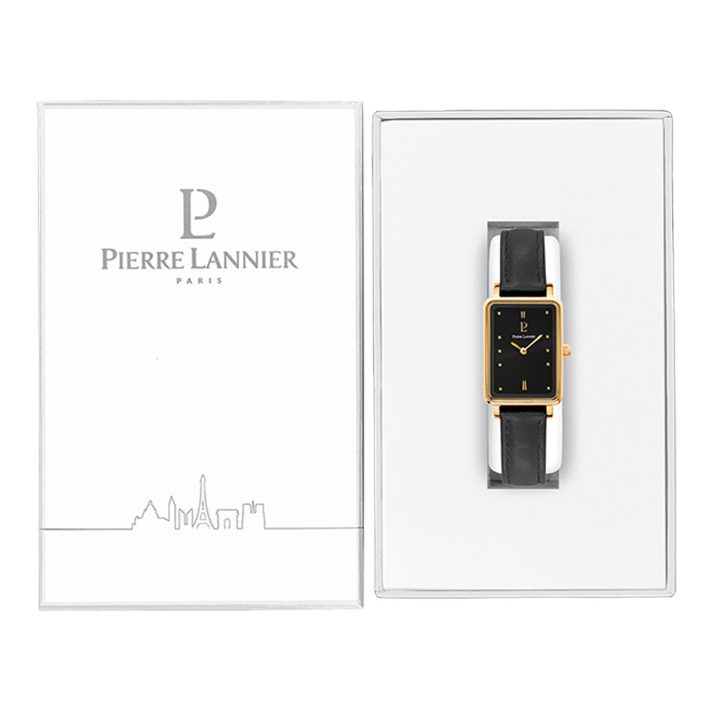שעון יד עור לאישה PIERRE LANNIER 057H533