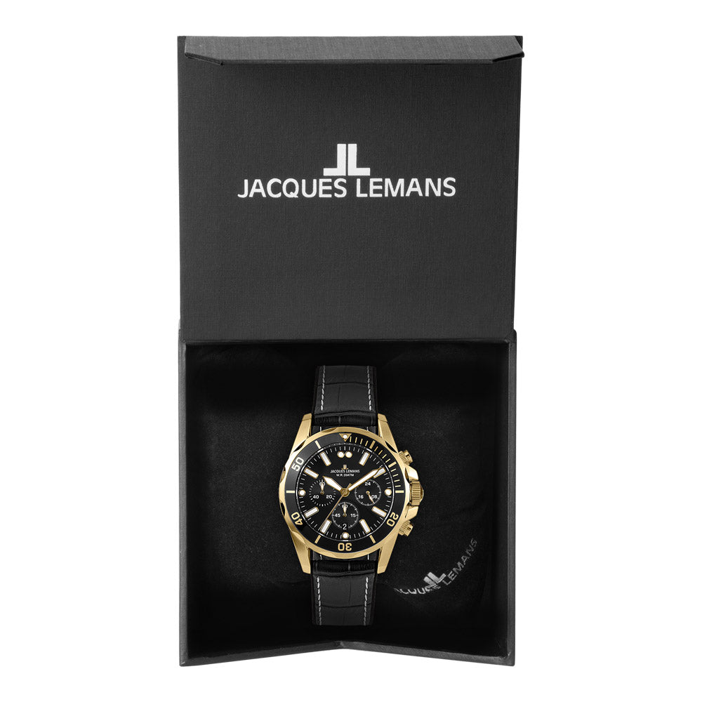 שעון יד לגבר JACQUES LEMANS 1-2091E