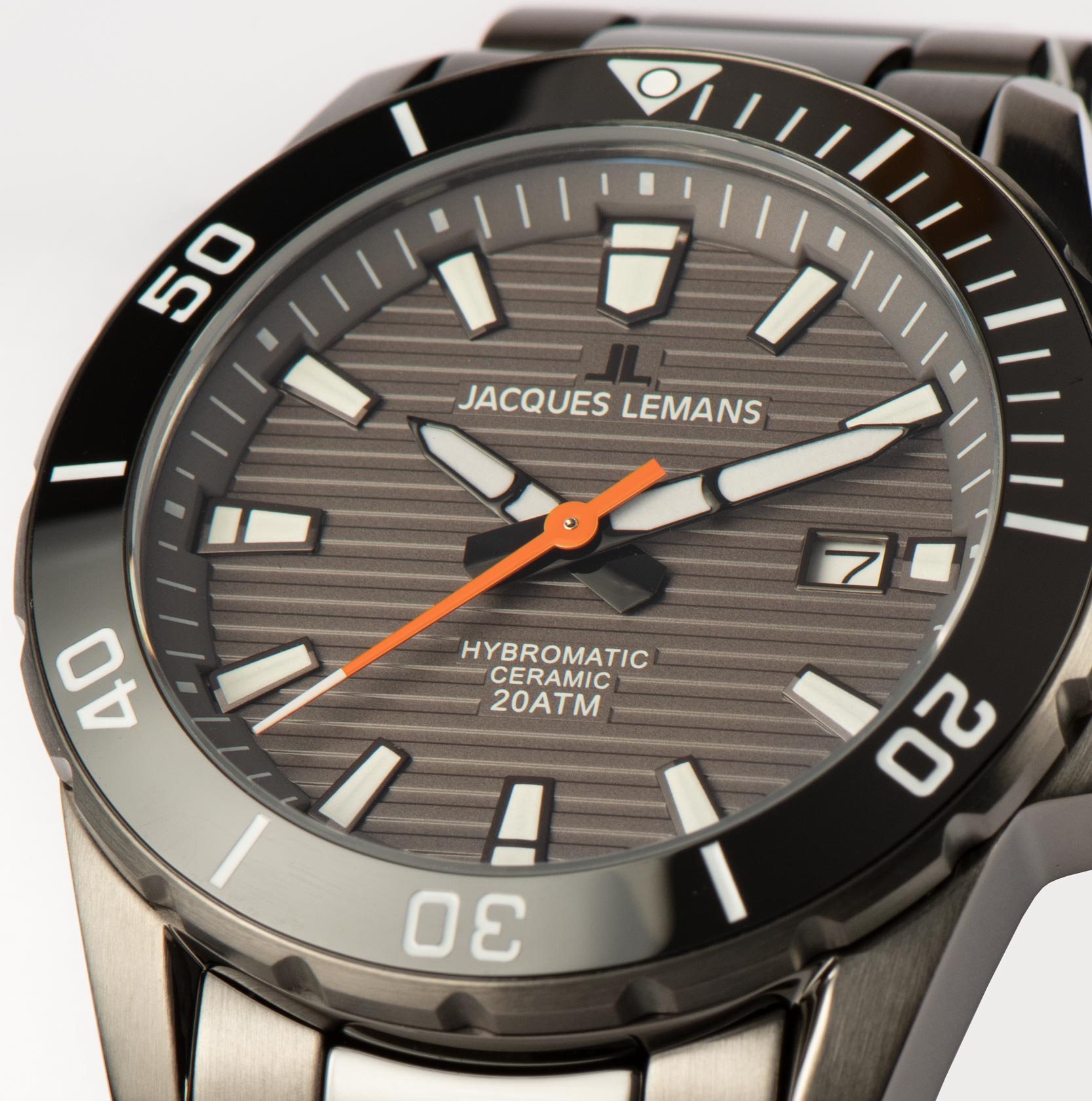 שעון יד לגבר JACQUES LEMANS HYBROMATIC LIMITED EDITION 1-2222A