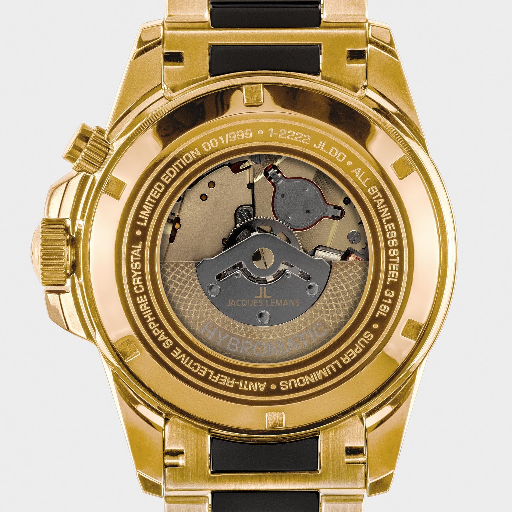 שעון יד לגבר JACQUES LEMANS HYBROMATIC LIMITED EDITION 1-2222D