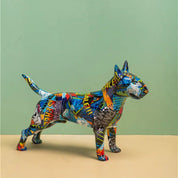 פסל כלב יוקרתי BULL TERRIER COMICS