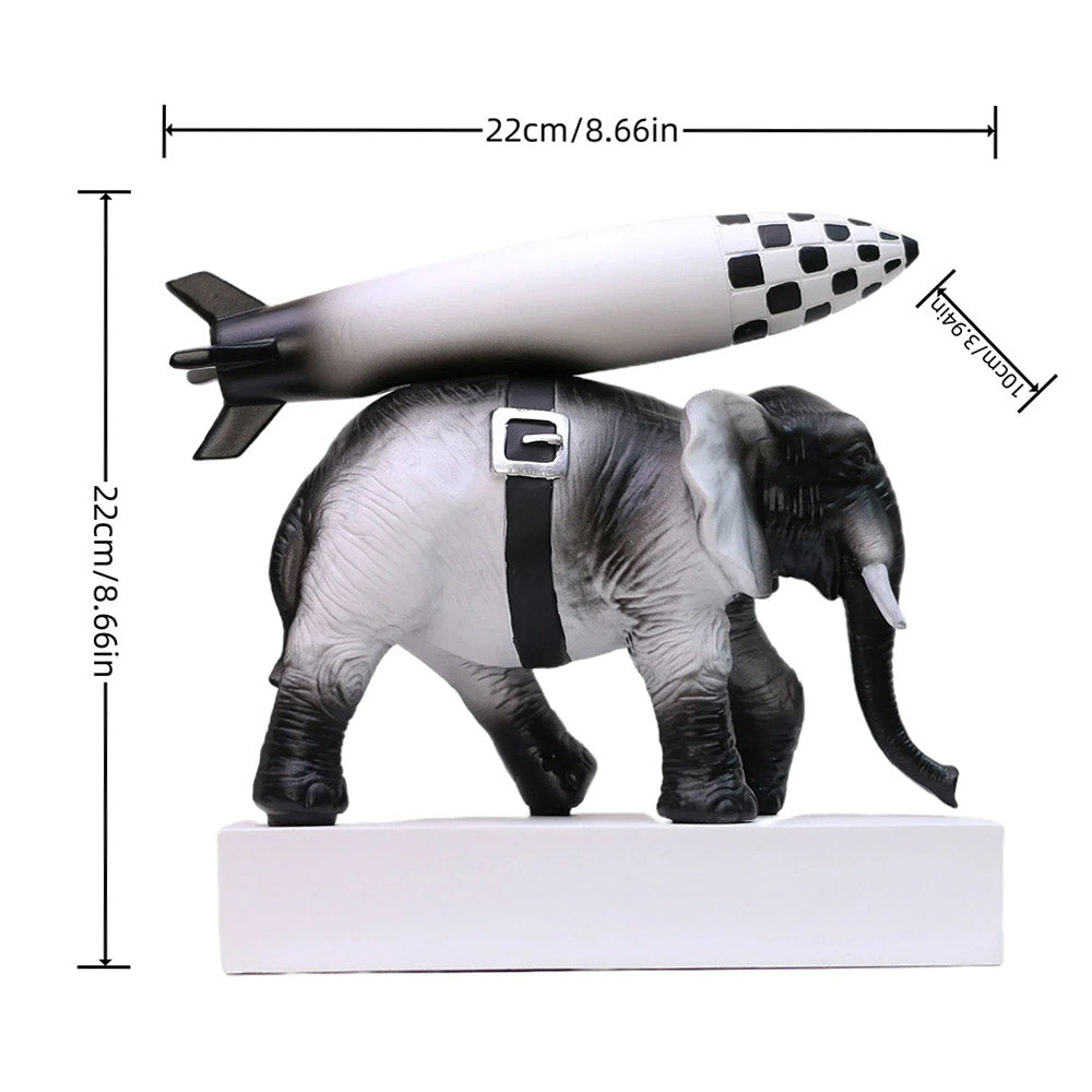 ELEPANT ROCKET פסל פיל יוקרתי