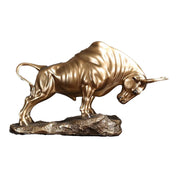 GOLD BULL פסל יוקרתי שור הזהב