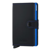 ארנק SECRID כרטיסים נשלפים Miniwallet Matte Black & Blue
