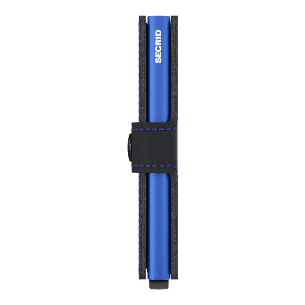 ארנק SECRID כרטיסים נשלפים Miniwallet Matte Black & Blue