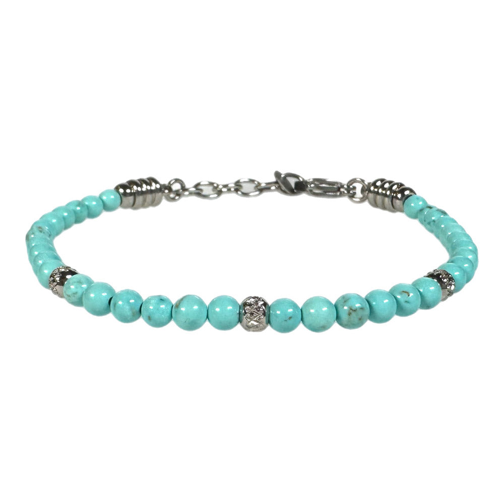 צמיד 10:10 GIOIELL I אבן טבעית טורקיז