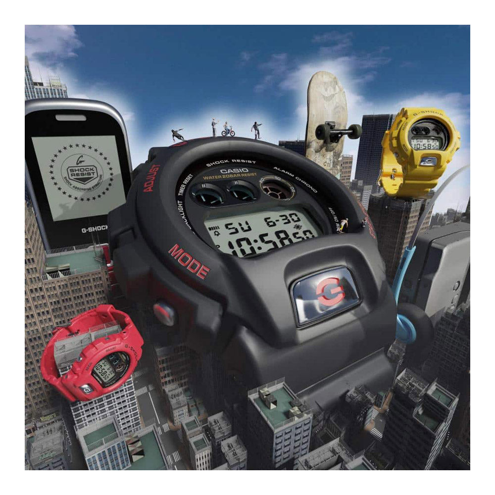 שעון יד ג'י-שוק DW-6900TR-4DR