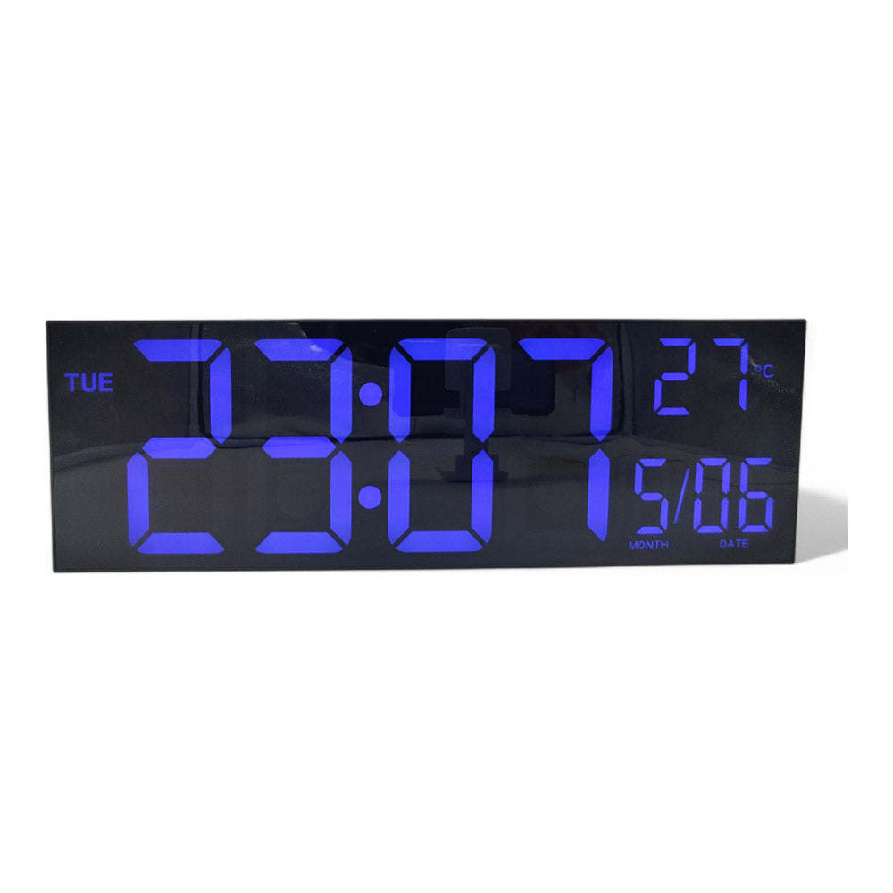שעון קיר LED מחליף צבעים