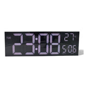 שעון קיר LED מחליף צבעים