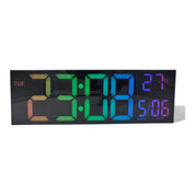 שעון קיר LED מחליף צבעים