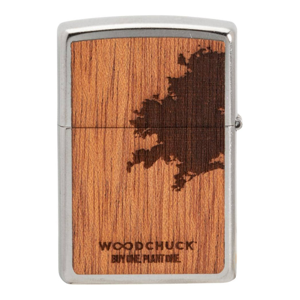מצית זיפו WOOD CHUCK + פותחן