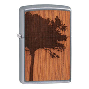 מצית זיפו WOOD CHUCK + פותחן