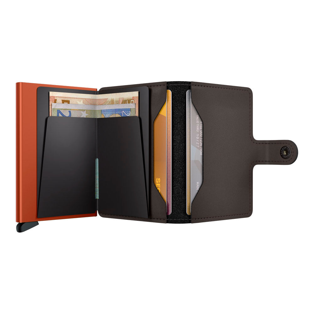 ארנק SECRID כרטיסים נשלפים Mini wallet Matte Truffle