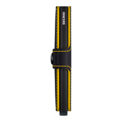ארנק SECRID כרטיסים נשלפים Mini wallet Matte Black & Ochre