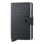 ארנק SECRID כרטיסים נשלפים Mini wallet Optical Black-Titanium