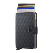 ארנק SECRID כרטיסים נשלפים Mini wallet Optical Black-Titanium