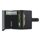 ארנק SECRID כרטיסים נשלפים Mini wallet Optical Black-Titanium