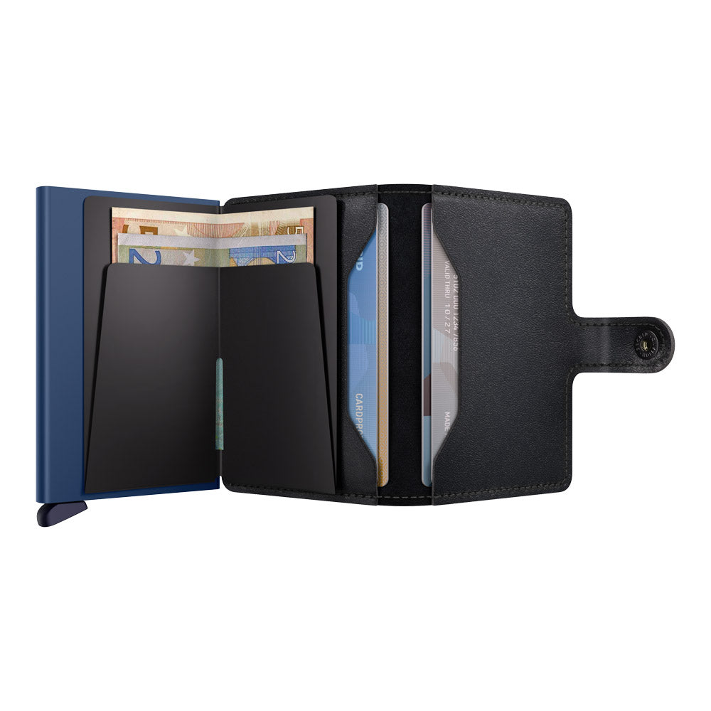ארנק SECRID כרטיסים נשלפים Mini wallet Original Black-Navy