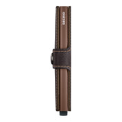 ארנק SECRID כרטיסים נשלפים Mini wallet Original Chocolate