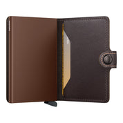 ארנק SECRID כרטיסים נשלפים Mini wallet Original Chocolate