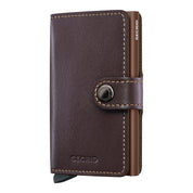 ארנק SECRID כרטיסים נשלפים Mini wallet Original Chocolate