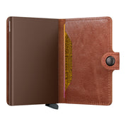 ארנק SECRID כרטיסים נשלפים Mini wallet Vintage Cognac-Brown