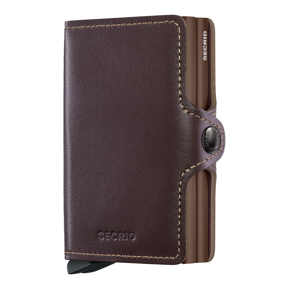 ארנק SECRID כרטיסים נשלפים Twinwallet Original Chocolate
