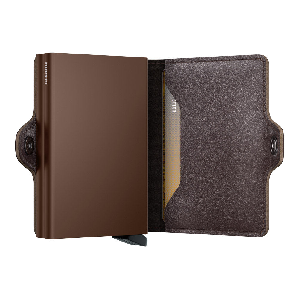 ארנק SECRID כרטיסים נשלפים Twinwallet Original Chocolate