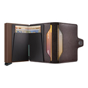 ארנק SECRID כרטיסים נשלפים Twinwallet Original Chocolate