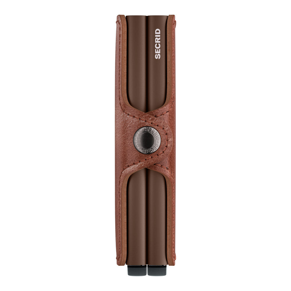 ארנק SECRID כרטיסים נשלפים Twinwallet Vintage Cognac-Brown