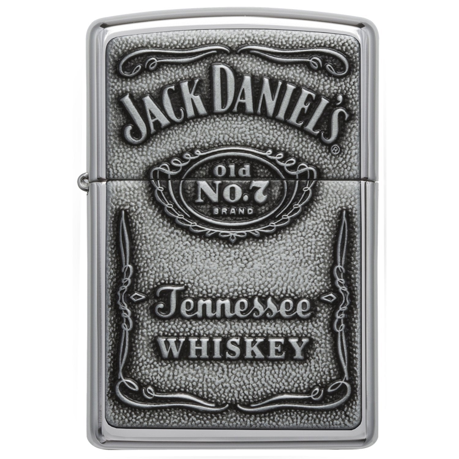 מצית זיפו כסופה - JACK DANIELS