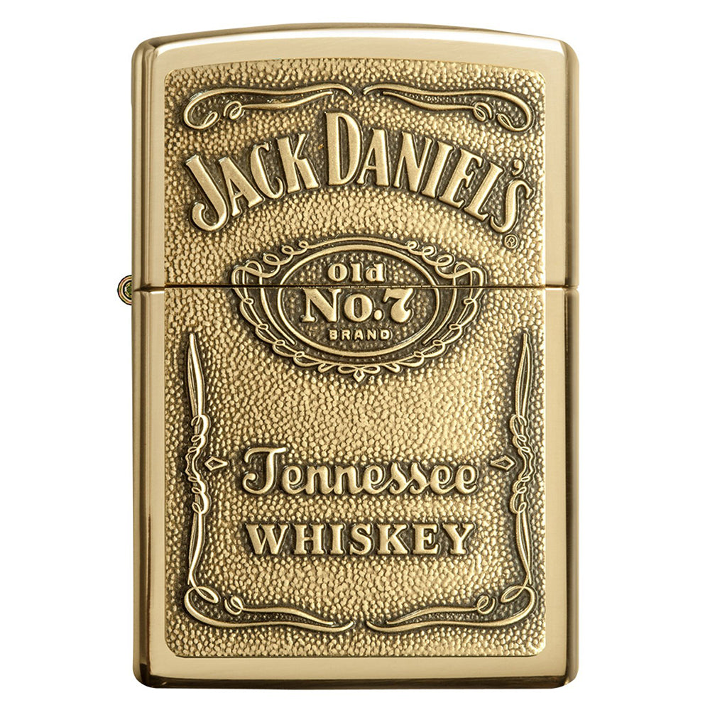 מצית זיפו מוזהבת - JACK DANIELS