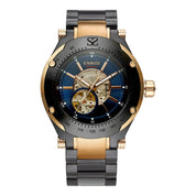 שעון יד לגבר שעון EMBOSS Premier Skeleton EMPRSKBRNMB000