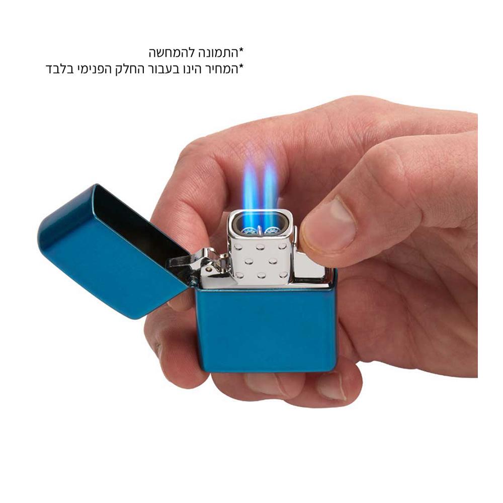 פנימית למצית זיפו 2 להבות טורבו